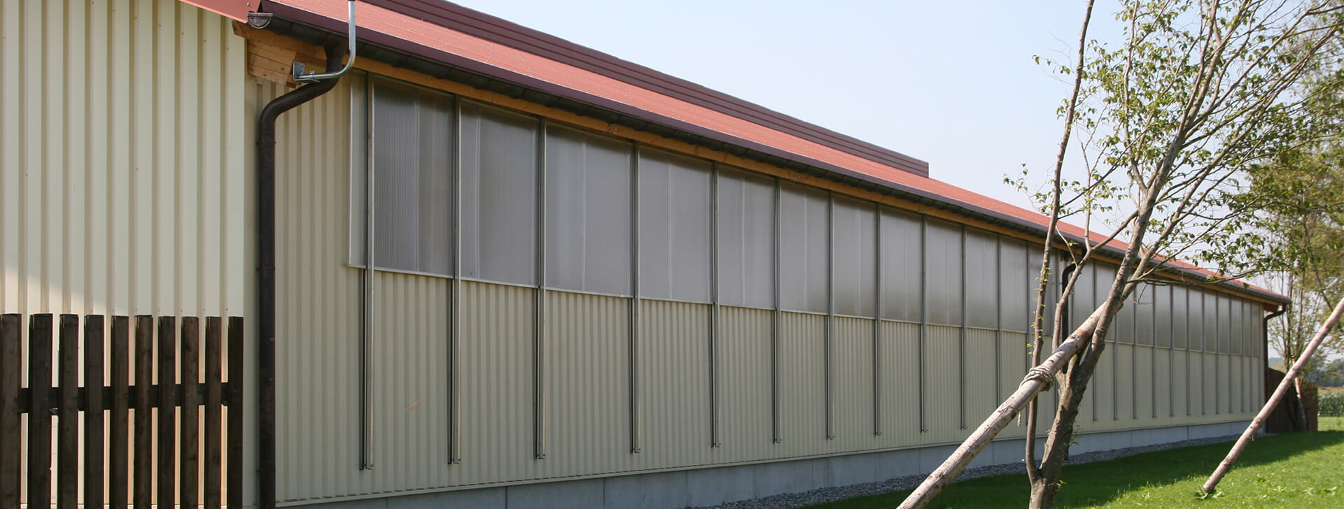 Lüftung und Belichtung Wand - Agrarbau