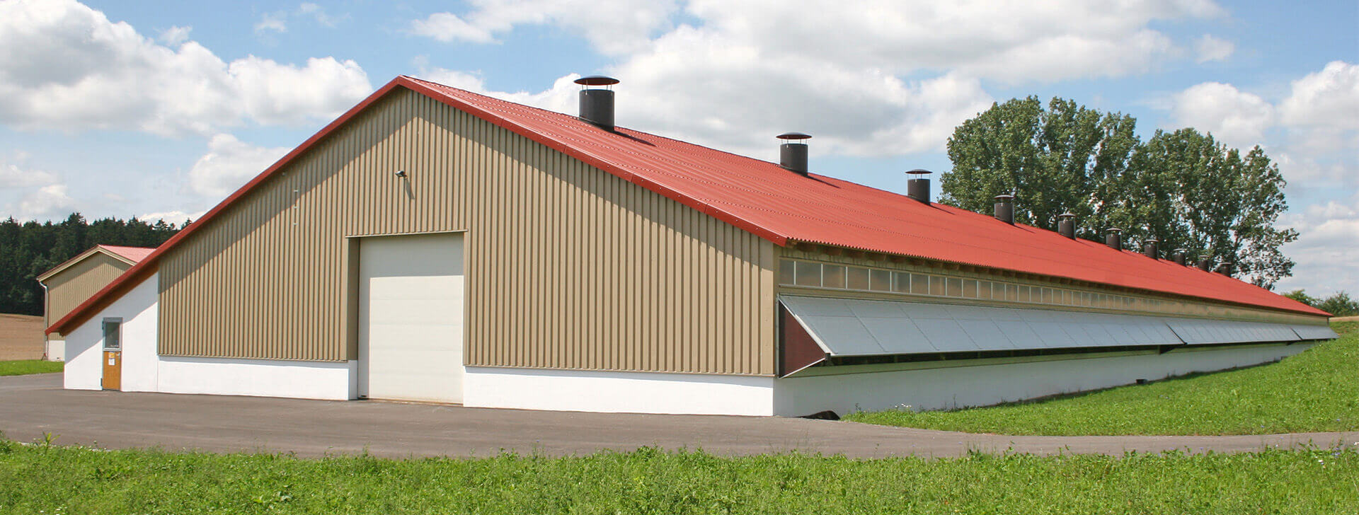 Lüftung und Belichtung Wand - Agrarbau