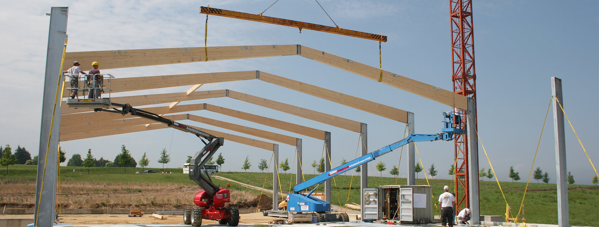 Projektablauf - Industriebau und Gewerbebau WOLF Systembau