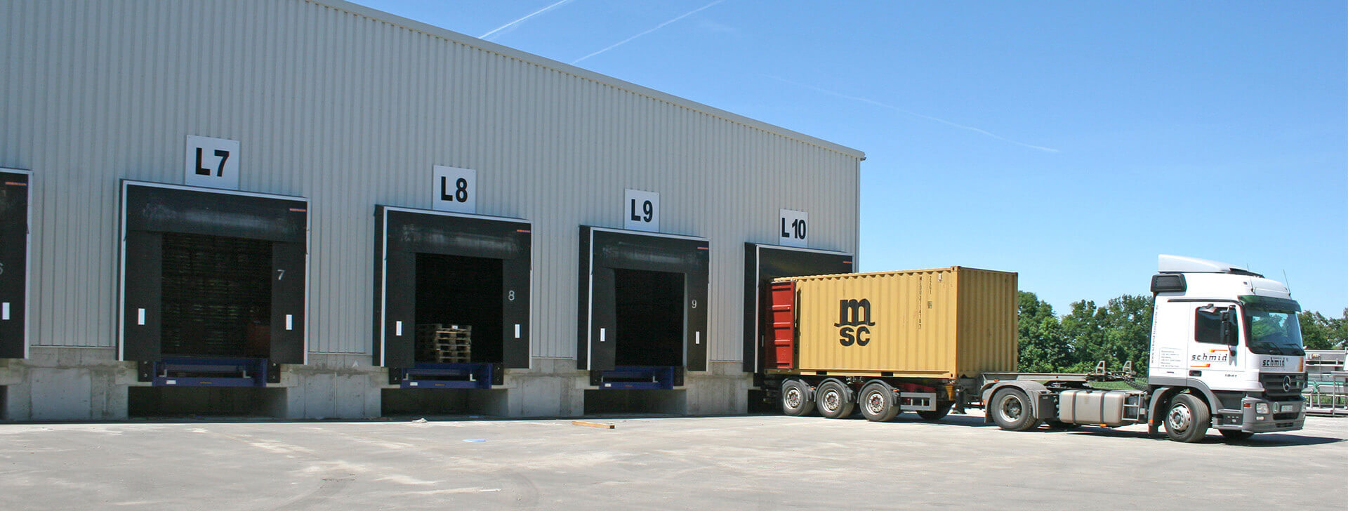 Logistikhalle - Industriebau - WOLF System